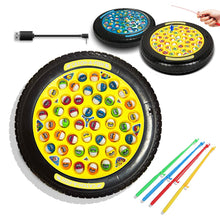 Catch-A-Fish Magnetic Rotating Fishing Game with Music