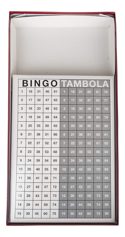 Funskool Kid Games,Tambola 2 in 1 Game, A Complete Family Entertainment Game, Reusable Tickets, 2+ Players,Ages 7 and Above,