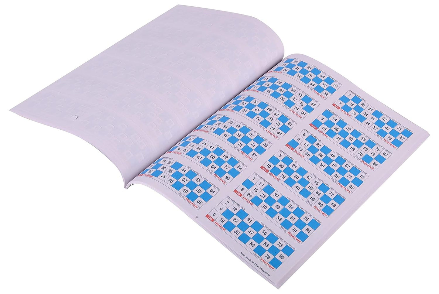 toymate Giant Housie Tambola Bingo Game Set | 384 Tickets & Sturdy Plastic Gameboard | No Pins or Pens Required | Family Party Game for Large Groups, Events, Kitty Parties & Gatherings