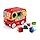 Giggles Funskool Shape Sorting Bus, Educational Push Along Toys for Kids, Encourages Learning & Development, Fun Activity for Babies, Gift Set for Kid, Age 6+ Months