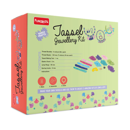 Handycrafts Tassel Jewellery, Includes 200+ Thread Beads