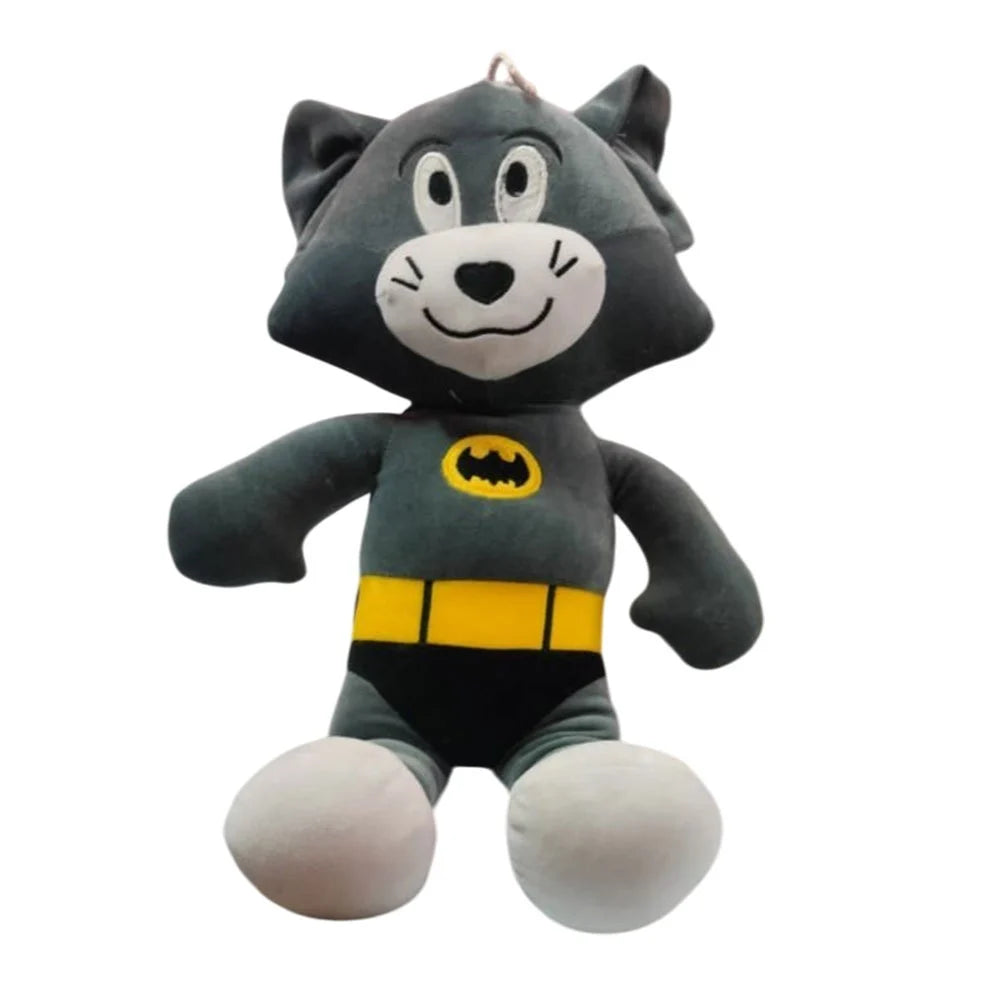 Mirada Official Licensed Tom & Jerry Tom Soft Toy – 25cm | Cute Grey Sitting Cat Plush Stuffed Character for Kids & Girls | Super Soft Cuddly Toy Collector’s Plush