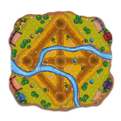 Funskool Games Tornado Force 2-4 Players, Strategic Board Game for Boys and Girls, Family Game, Party Game, Fun Game, Multicolor,Ages : 6 Years +
