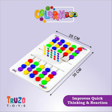 Truzo Colorix Duo – Fast-Paced Color Matching Board Game for Kids & Families (2 Players)