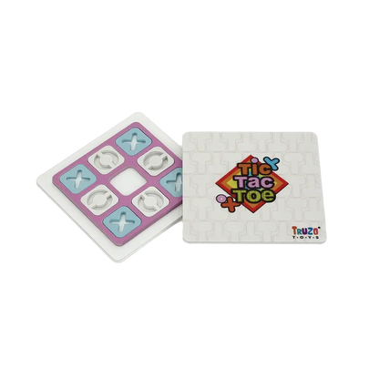 Tic Tac Toe Game for Kids | Take N Play — Anywhere Tic-Tac-Toe — Easy to Use, Hard to Lose — Fun on The Go! — for Ages 3+ | White
