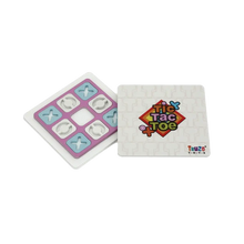 Tic Tac Toe Game for Kids | Pick & Play Tic-Tac-Toe | Cross & Zero Strategy Game | Compact & Travel Friendly | Fun Board Games for Friends & Family | Perfect Primary & Return Gift for Ages 3 + Blue