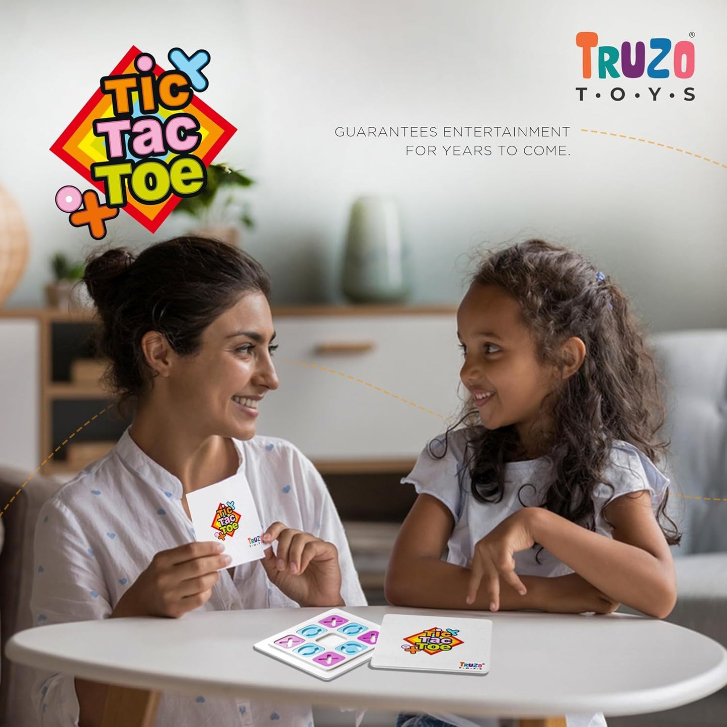 Tic Tac Toe Game for Kids | Take N Play — Anywhere Tic-Tac-Toe — Easy to Use, Hard to Lose — Fun on The Go! — for Ages 3+ | Pink