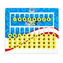 Truzo Word Wizard Spelling Board Game for Kids 26 Cards, 100+ Challenges