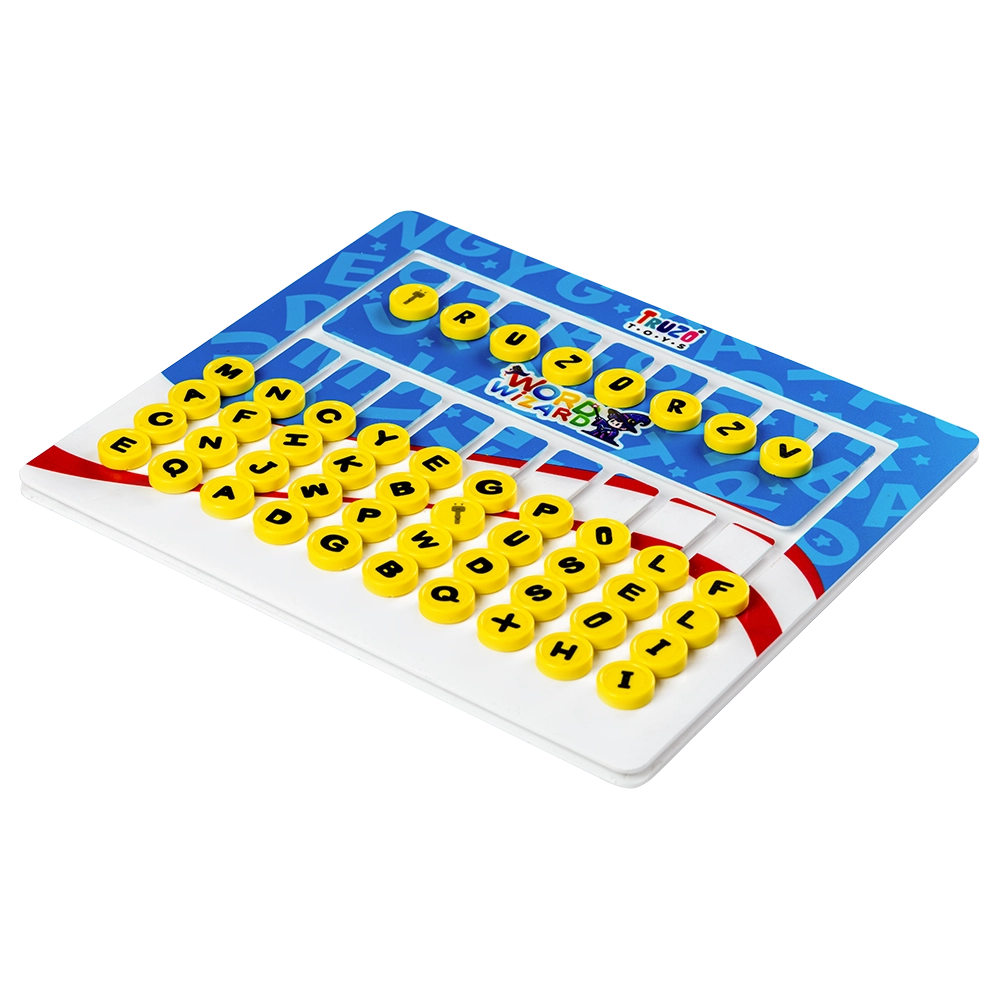 Truzo Word Wizard Spelling Board Game for Kids 26 Cards, 100+ Challenges