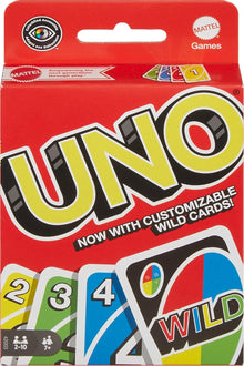 Mattel Original UNO Card Game – Classic Family Card Game for Kids & Adults (Age 7+)