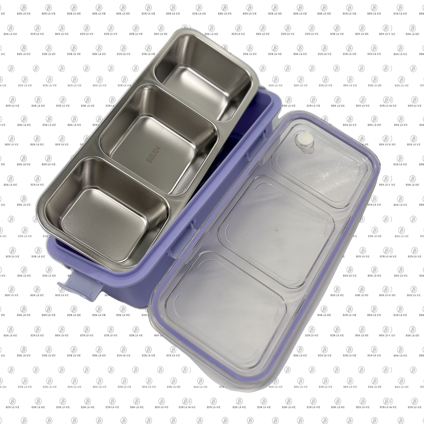Grab Smart Stainless Steel Bento Lunch Box