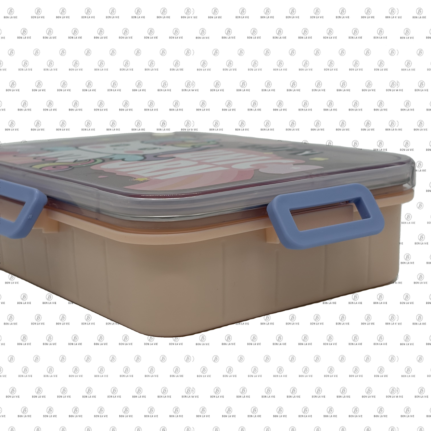 Unicorn Kids 304 Stainless Steel Lunch Box with Spoon, Fork & Container - 700ml