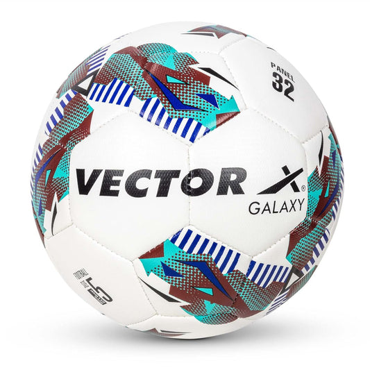 Vector X Galaxy TPU Machine Stitched Football | Training | Match | Sports | Playing | Practice | Indoor & Outdoor Ball | Durable & Water-Resistant Football for Practice (Green) Size : 5