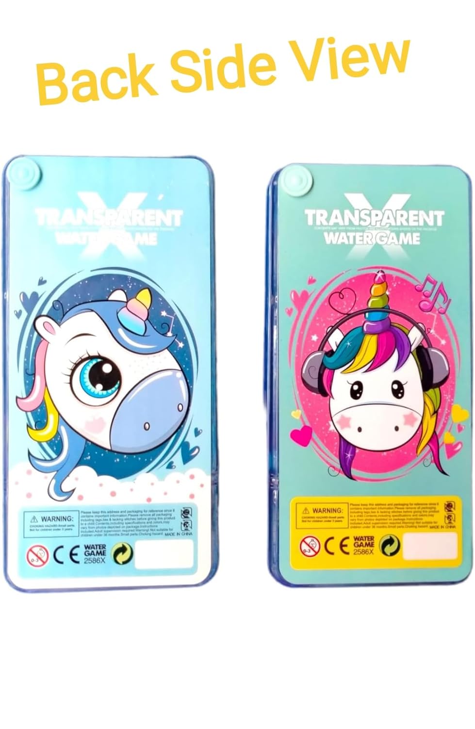 Unicorn Water Ring Toss Handheld Game