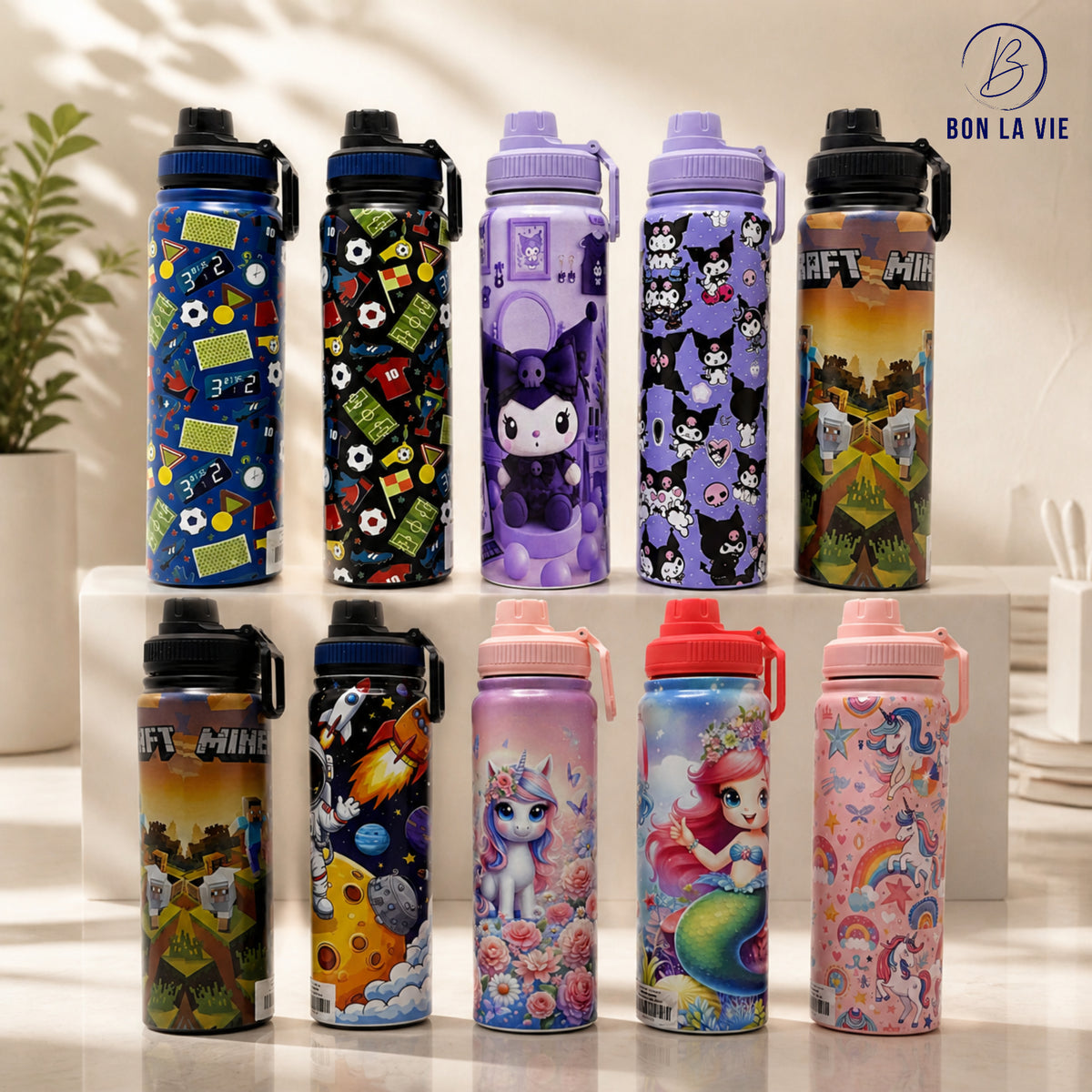 Cartoon Characters Insulated Bottle 750ml