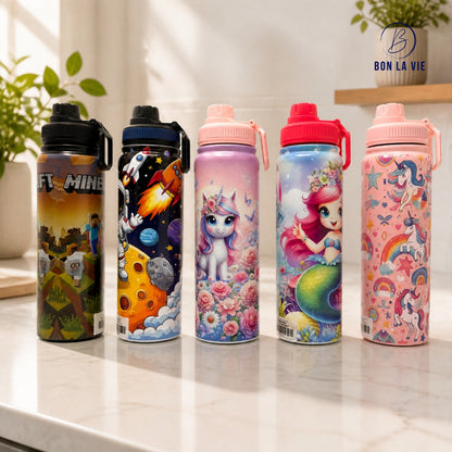 Cartoon Characters Insulated Bottle 750ml