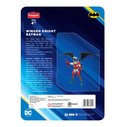 Funskool-Winged Knight Batman,Classic Action Figures with Articulation,6 inches,Collectible,for 4 Year Old Kids and Above,Toy