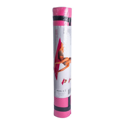 Acte Sports Yoga Mat Pvc Adult Pink T10-R