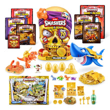 Smashers Dino Island Gold Treasure Hunt (Orange) by ZURU - Interactive Collectable Treasure Hunt Themed Toy