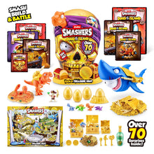 Smashers Dino Island Gold Treasure Hunt (Orange) by ZURU - Interactive Collectable Treasure Hunt Themed Toy