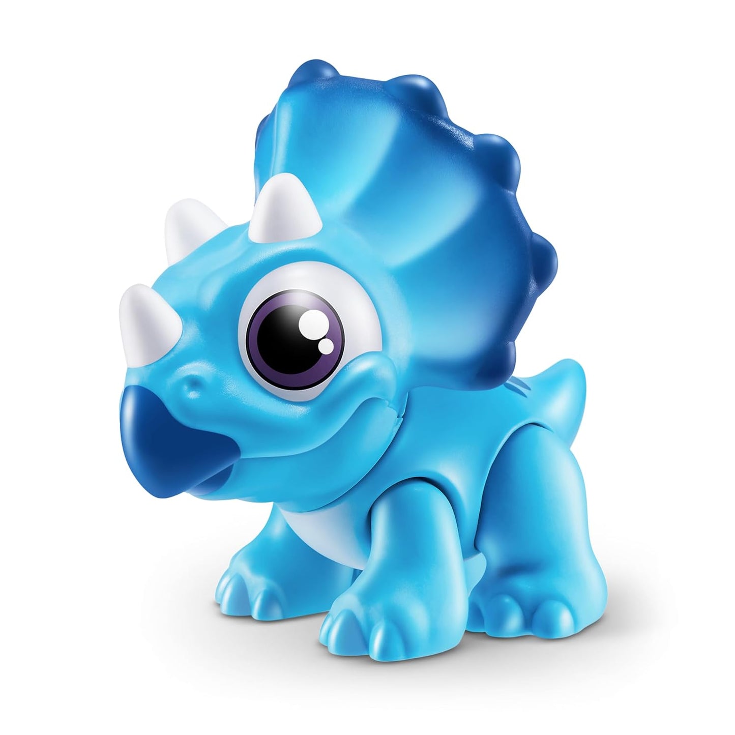 Smashers Junior Dino Dig Small Egg, Triceratops, by ZURU 12+ Surprises, Dinosaur Preschool Toys, Build Construct Sensory Play 18 Months - 3 Years (Triceratops)