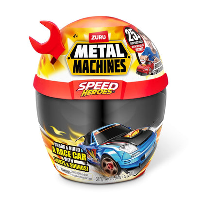 METAL MACHINES-Speed Heroes Series 1 Helmet PLAYSET