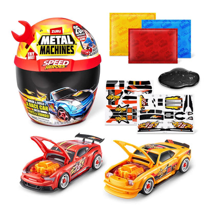 METAL MACHINES-Speed Heroes Series 1 Helmet PLAYSET
