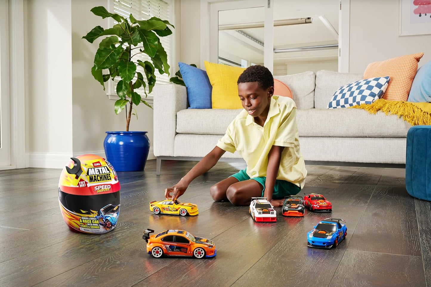 METAL MACHINES-Speed Heroes Series 1 Helmet PLAYSET