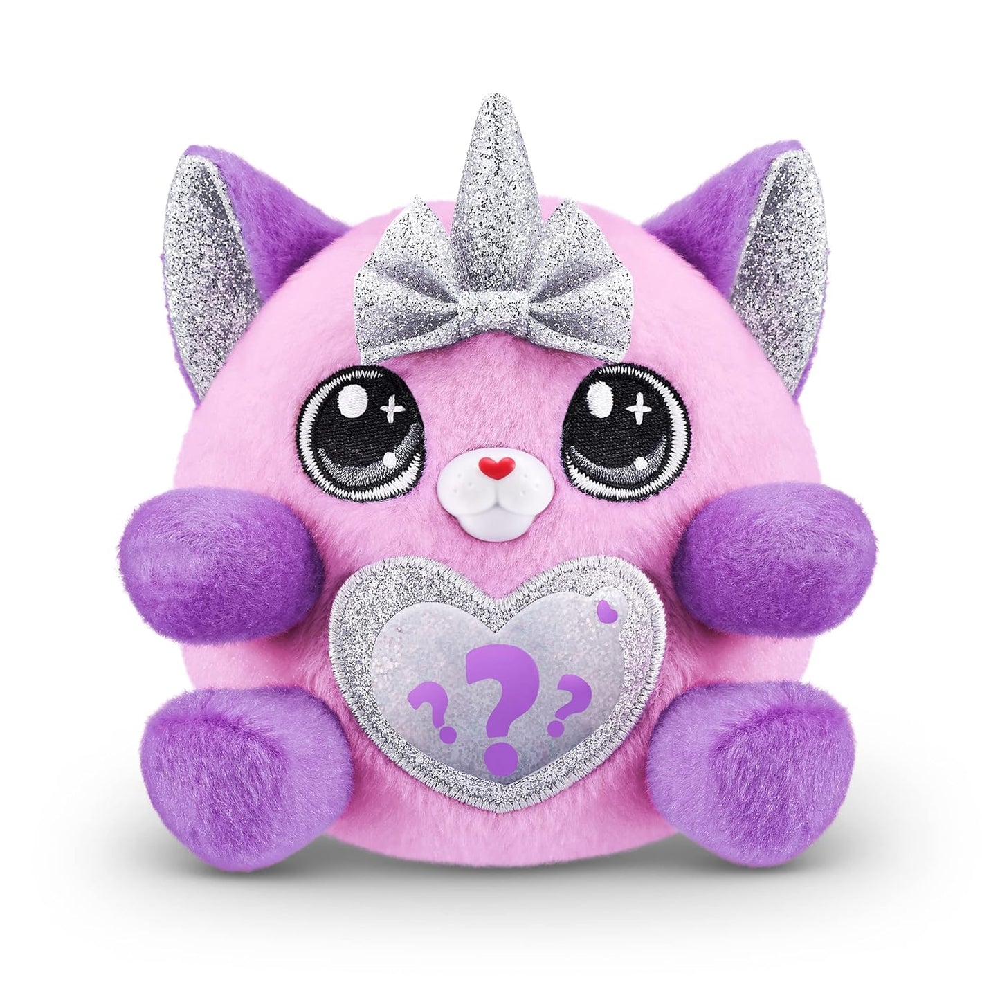 Rainbocorns Kittycorn Surprise Series 2, Sola the Bengal Cat - Collectible Plush - 10 Surprises to Unbox, Peel and Reveal Heart, stickers, Ages 3+ (Bengal Cat)