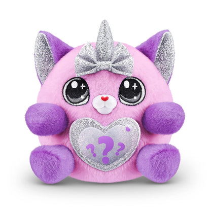Rainbocorns Kittycorn Surprise Series 2, Sola the Bengal Cat - Collectible Plush - 10 Surprises to Unbox, Peel and Reveal Heart, stickers, Ages 3+ (Bengal Cat)