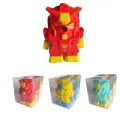 Imported Rotating Children's Pencil Sharpener with Robot Motif Import SKV-6603 / Colorful Imported Boys' Robot Motif Desk Sleeper - Unit
