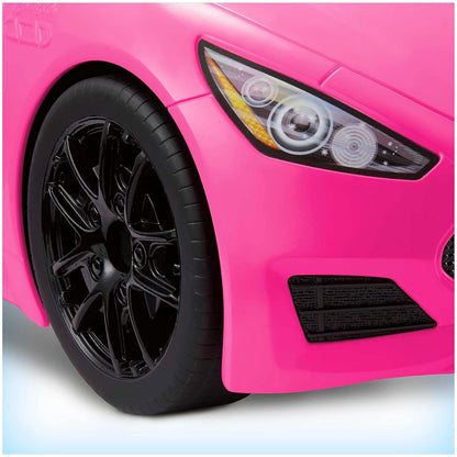 Barbie® Convertible 2-Seater Vehicle, Pink Car with Rolling Wheels & Realistic Details, Gift for 3 to 7 Year Olds