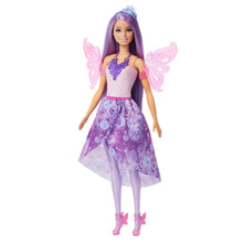Barbie Doll with Clothes & Accessories, Fantasy Fashion Pack with 8 Accessories Including Mermaid Tail, Fairy Wings, Royal Necklaces, Shoes & More for 10+ Looks