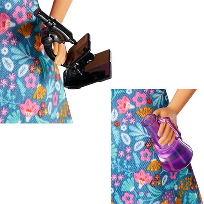 Barbie® Teacher Doll, Blonde, with 10 Teaching Accessories, Including Spinning Globe and a Laptop That Opens and Closes, Gift for 3 to 7 Year Olds