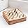 Handmade Personalised Luxury Chess Set-Mens Personalised Gift- Magnetic Wooden Chess Set- Travel Chess- Games for him - Birthday Chess Gift- (7 Inches)