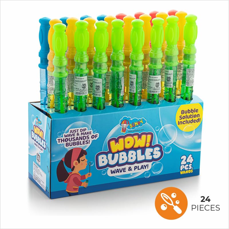 Sunny Bubbles Giant Bubble Wand for Kids and Adults