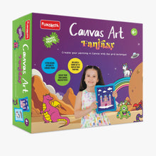 Funskool Canvas Art Fantasy - Grid Technique Painting Kit