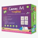Funskool Canvas Art Fantasy - Grid Technique Painting Kit