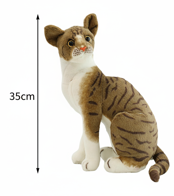 Cute Cat Plush Stuffed Toy 35cm