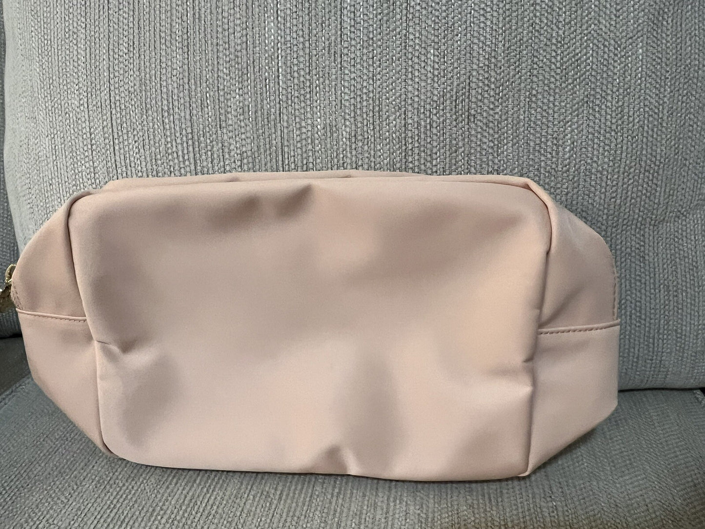 MINISO Makeup Bag Simple Cosmetic Bag Rectangular Makeup Pouch for Women Multifunctional Travel Kit Storage Toiletry Bag