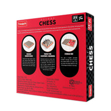 Funskool Games, Deluxe Chess, Wooden Set, War & Strategy, Family Games, Strategy Board Games, Toys for Kids, Wooden Board with Storage Box, Adults & Family, 2 Players, Ages 7 and Above, Multicolour