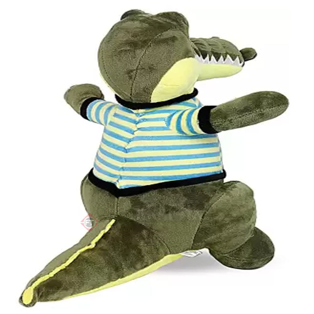 Firstly Traders Soft Toys for Girls | Plush Pillow for Girls| Adorable Smart Cute Crocxy Crocodile|Fun and Playtime Large (76 cm)