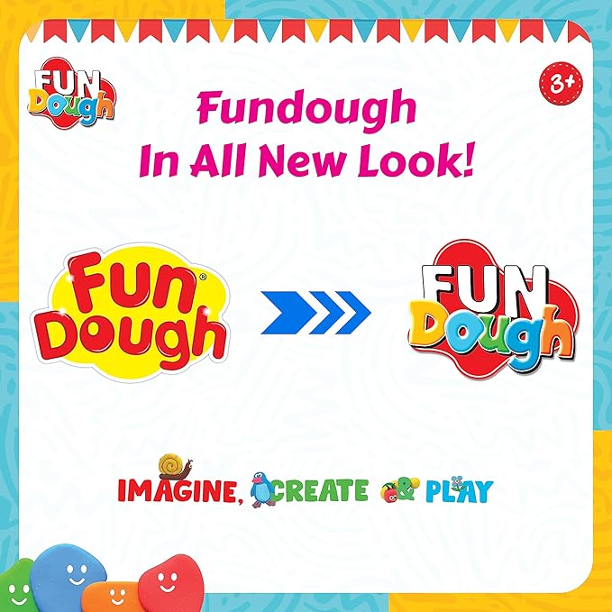 Fundough - Doctor Dough Kit, Shaping and Sculpting Playset, 3years +, Multi-Colour