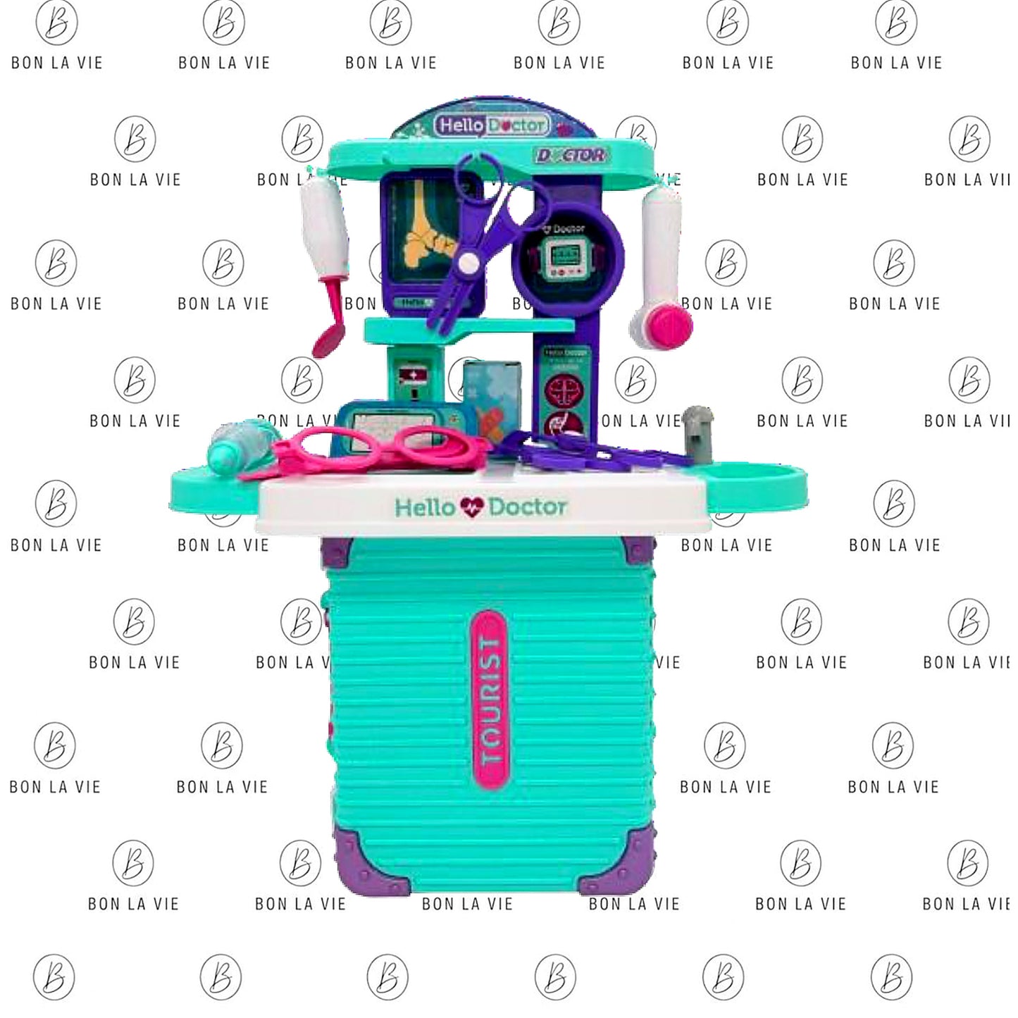 Hello Doctor 3-in-1 Medical Trolley Playset