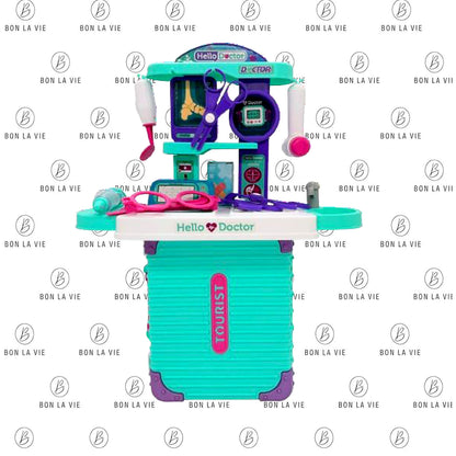 Hello Doctor 3-in-1 Medical Trolley Playset
