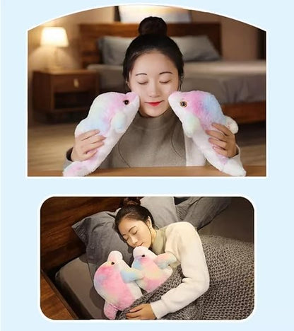 Rainbow Dolphin Soft Plush Toy