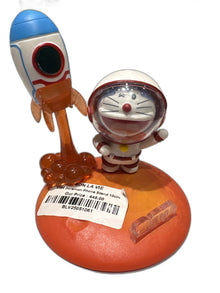 Doraemon Astronaut Phone Stand Figure - 10cm Collectible Desk Accessory