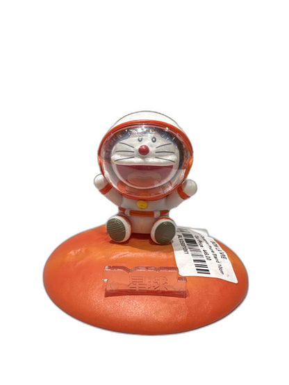 Doraemon Astronaut Phone Stand Figure - 10cm Collectible Desk Accessory