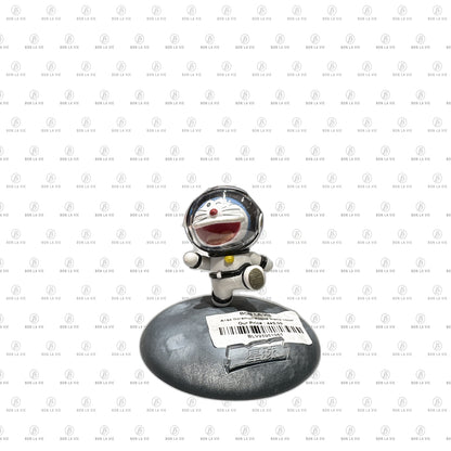 Doraemon Astronaut Phone Stand Figure - 10cm Collectible Desk Accessory