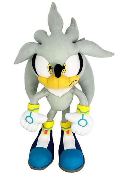 Great Eastern GE-8960 Sonic The Hedgehog 13" Plush Doll, Silver
